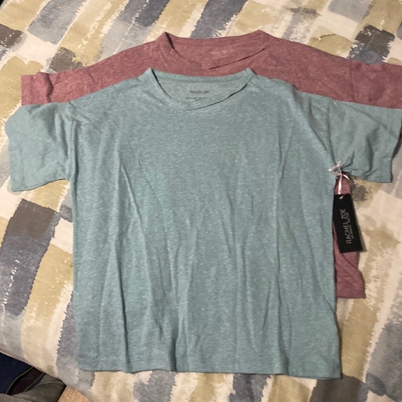Rachel Zoe Tops - Rachel Zoe Set of Two Shirts Blue, Maroon XS
